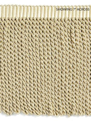 Windsor Bullion Cornsilk SCFX15030002 by Scalamandre Designer Trim NOVANTA PASSEMENTERIE 50% COTTON 47% RAYON 3% FIBRANNE CHINA LIGHT DUTY Horizontal: 0" and Vertical: 0" 8.5 - Swanky Fabrics -