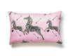 Zebras Petite Pillow 14 X 22 - Peony SCLPZEBPILL0002 by Scalamandre Designer Pillow