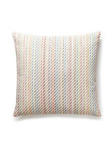Scalamandre Pillow Prisma Velvet   22 X 22 - Sqaure - Color Wheel SCPRISMPILL0002