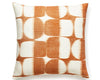 Rift Linen Print Pillow 22 X 22 - Marigold SCRIFTPILL0002 by Scalamandre Designer Pillow