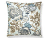 Canterbury Linen Pillow 22 X 22 - Sky SCSDDK165930002 by Scalamandre Designer Pillow