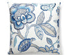 Coromandel Embroidery Pillow 22 X 22 - Porcelain SCSDDK271260002 by Scalamandre Designer Pillow