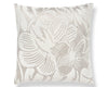 Deco Flower Pillow 22 X 22 - Pearl Grey SCSDDK271310002 by Scalamandre Designer Pillow