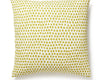 Dot Weave Pillow 22 X 22 - Chartreuse SCSDDK271820002 by Scalamandre Designer Pillow
