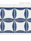 Scalamandre Trim Fiori Embroidered Tape Delft SCT32880002