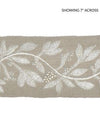 Scalamandre Trim Laurel Embroidered Tape Flax SCT32920002