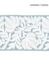 Scalamandre Trim Coventry Embroidered Tape Sky SCT32960002