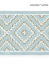 Scalamandre Trim Medina Embroidered Tape Sky SCT33060002