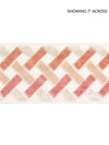 Scalamandre Trim Parquet Velvet Tape Rose Quartz SCT33260002