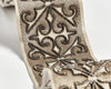 Saxony Embellished Tape Bronze SCT33370002 by Scalamandre Designer Trim