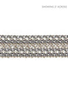 Scalamandre Trim Selena Gimp Braid Zinc SCV12400002