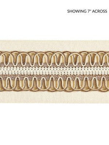 Scalamandre Trim Colette Braided Tape Bisque SCV12420002