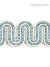 Scalamandre Trim Serpentine Braid Caribe SCV12460002
