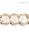 Scalamandre Trim Crescent Braid Latte SCV12480002