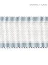 Scalamandre Trim Odeon Shimmer Braid Blue Ice SCV12490002