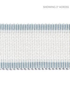 Scalamandre Trim Odeon Shimmer Braid Blue Ice SCV12490002