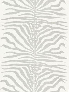 Scalamandre Fabric Zebra Zinc SC16366M0003