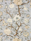 Scalamandre Fabric Pondicherry Linen Print Mineral SC165560003