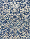 Scalamandre Fabric Palladio Velvet Damask Lapis SC165920003