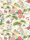 Scalamandre Fabric Shenyang Linen Print Bloom SC166010003