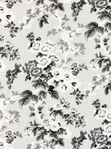 Scalamandre Fabric Ascot Linen Print French Grey SC166020003