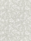 Scalamandre Fabric Tulia Linen Print French Grey SC166050003