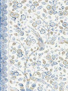 Scalamandre Fabric Anissa Print Lakeside SC166250003
