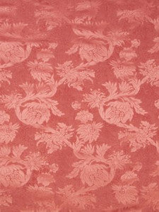 Scalamandre Fabric Damas Parc Monceau Coral SC266950003