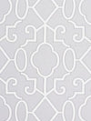 Scalamandre Fabric Ming Fretwork Pearl Grey SC270120003