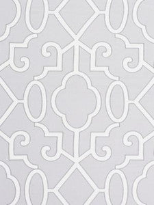 Scalamandre Fabric Ming Fretwork Pearl Grey SC270120003
