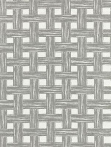 Scalamandre Fabric Bamboo Lattice Stone SC270590003