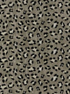 Scalamandre Fabric Broderie Leopard Ebony On Silver SC270750003