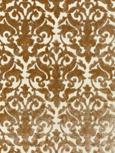 Scalamandre Fabric Venezia Silk Velvet Sable SC270780003