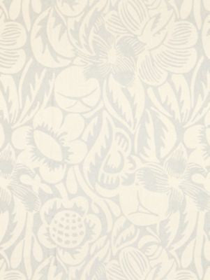 Deco Flower Mineral SC271310003 by Scalamandre Designer Fabric BOTANICA 100% LINEN ITALY MEDIUM DUTY Horizontal: 43.375" and Vertical: 27" 54 - Swanky Fabrics -