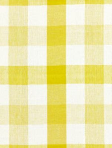 Scalamandre Fabric Westport Linen Plaid Citron SC271350003