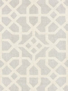 Scalamandre Fabric Linen Lattice Nickel & Greige SC271490003