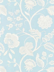 Scalamandre Fabric Kensington Embroidery Sky SC271510003