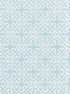 Scalamandre Fabric Ailin Lattice Weave Capri SC272140003