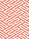 Scalamandre Fabric Canton Fret Applique Coral SC272180003