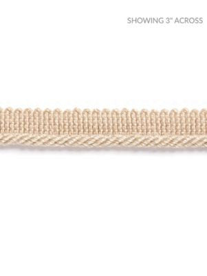 Millstone Twisted Cord Oat SCC3040003 by Scalamandre Designer Trim HAMPTONS TRIMMINGS 90% VISCOSE 10% ACRYLIC ITALY LIGHT DUTY Horizontal: and Vertical: 0.19 - Swanky Fabrics -
