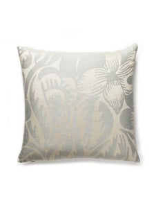 Scalamandre Pillow Deco Flower   22 X 22 - Mineral SCDECOPILL0003