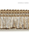 Scalamandre Trim Shimmer Brush Fringe Flax SCFC14950003
