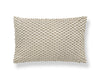 Fleur Embroidery Pillow 14 X 22 - Flax SCLBDK271230003 by Scalamandre Designer Pillow