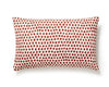 Dot Weave Pillow 14 X 22 - Carnelian SCLBDK271820003 by Scalamandre Designer Pillow