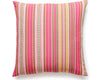 Nile Stripe Pillow 22 X 22 - Rose Garden SCNILEPILL0003 by Scalamandre Designer Pillow