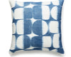 Rift Linen Print Pillow 22 X 22 - Blueprint SCRIFTPILL0003 by Scalamandre Designer Pillow