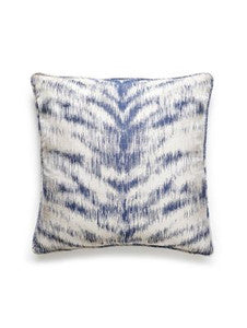 Scalamandre Pillow Safari Weave   22 X 22 - Indigo SCSAFARPILL0003