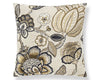 Coromandel Embroidery Pillow 22 X 22 - Flax SCSDDK271260003 by Scalamandre Designer Pillow