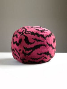 Scalamandre Pillow Tigre   12 Dia - Reds & Black SCSTIGRPILL0003