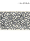 Scalamandre Trim Leopard Velvet Tape Smoke SCT32770003
